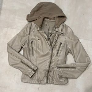 Free People “leather” jacket